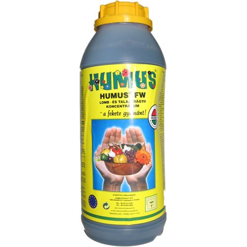 Tápszer - Humus FW 1 l - Huminsav természetes tápszer  A HUMUS FW, HUMINIT alapanyagból kivont biológiailag aktív, természetes hum 